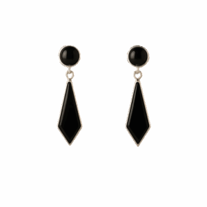 Aros Plata 950 Con Piedra Natural