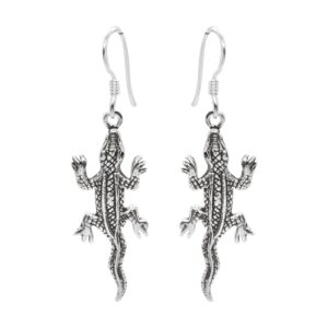 Aros de Plata 925 Cocodrilo