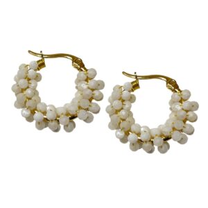 Aro en Alambrismo con Piedra luna