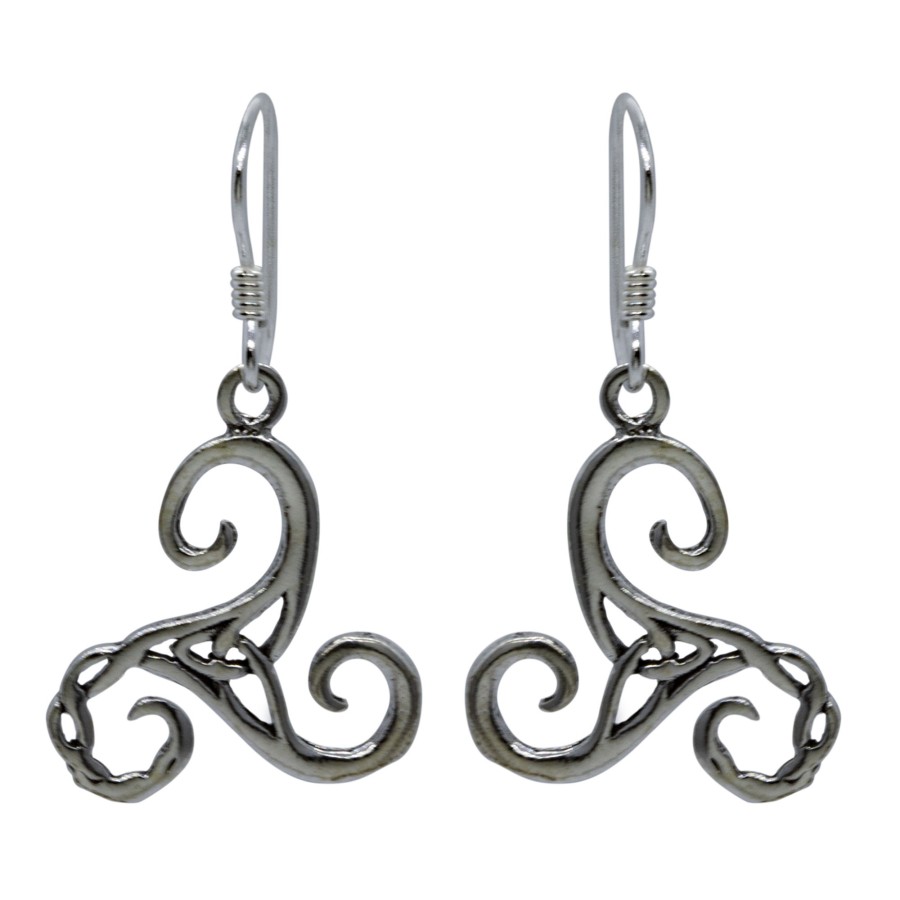 Aros de Plata 925 Trisquel Celta